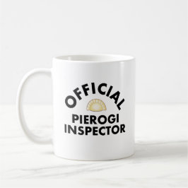 Caneca De Café Inspetor Oficial Pierogi Coffee Mug
