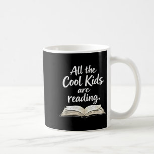 Caneca De Café Inspiração dos leitores os jovens estão lendo