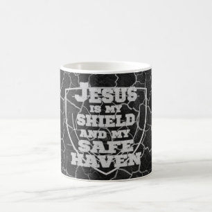 Caneca De Café Inspiração, Encorajando Jesus Citação Cristã