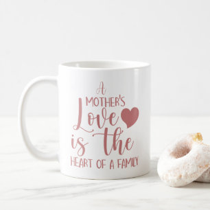 Caneca De Café Inspiração Rosa A Mães Amor