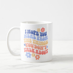 Caneca De Café Inspiracional "Espero que você cura" Mug de saúde 