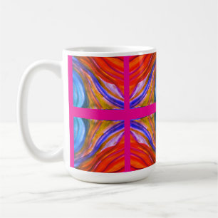 Caneca De Café Inspirações do deserto rosa quente Mug de café