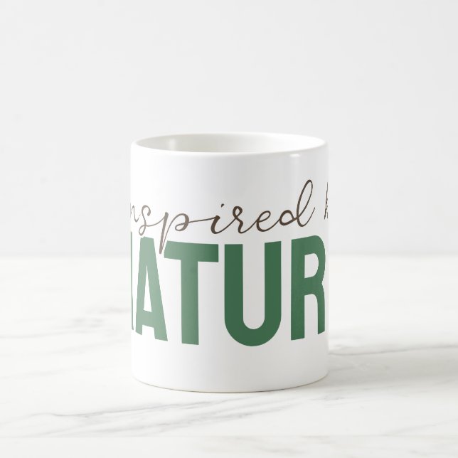 caneca de café inspirada na natureza  (Centro)