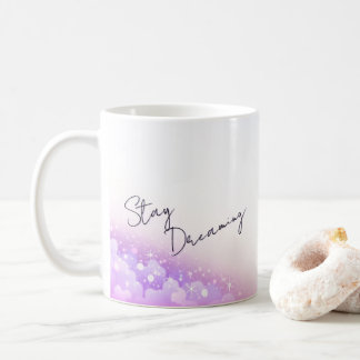 Caneca de Café Inspiradora "Continue Sonhando"