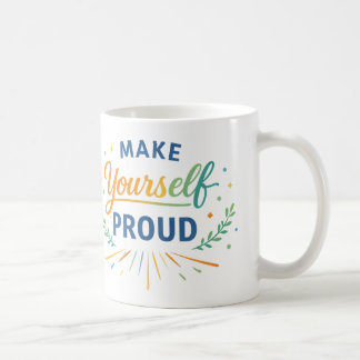 Caneca De Café Inspirational Positive Quote Design