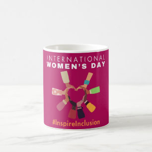 Caneca De Café Inspire Inclusion International Women Day