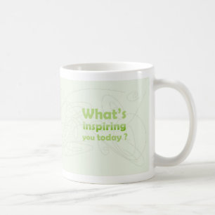 Caneca De Café Inspire - o escape de veludo