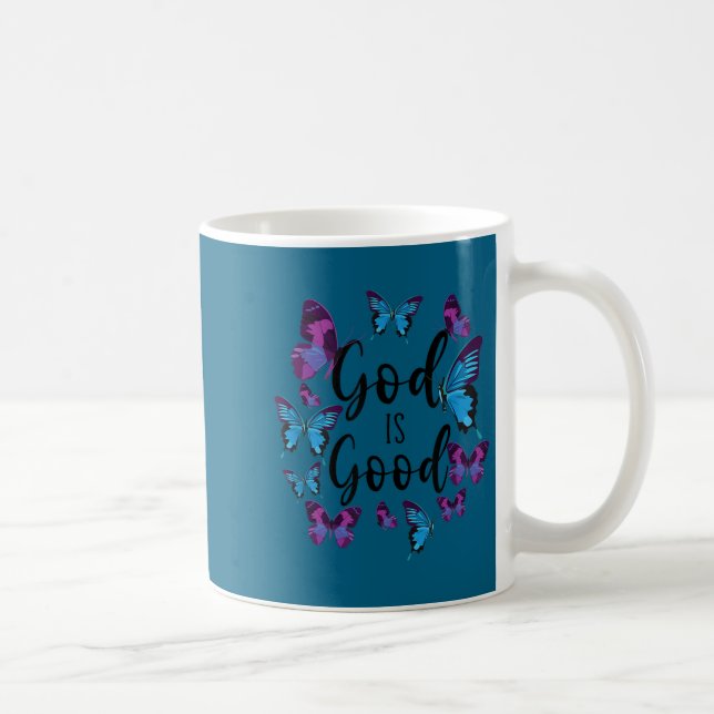 Caneca De Café Insrational Scripture Verse God Faith Hd0 Christia (Direita)