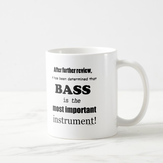 Caneca De Café Instrumento Mais Importante (Direita)