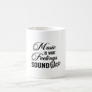 Caneca De Café Instrumento Musical Presente de Som Musical