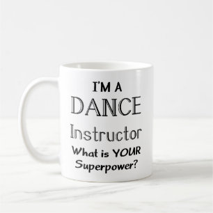 Caneca De Café instrutor de dança