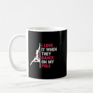 Caneca De Café Instrutor de dança do dançarino de malhação