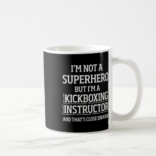 Caneca De Café Instrutor de Kickboxing Treino de Kick Boxing _5