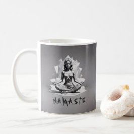 Caneca De Café Instrutor de Meditação de Yoga Reiki Master Low Po