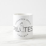 Caneca De Café Instrutor Pilates Treinador Pilates<br><div class="desc">Design para pilates Instrutores ou Pilates Estúdios com pilates swakatee posam.Você pode mudar a cor do design para ajustado de suas necessidades.Este design também está disponível em posters,  adesivos,  canecas e muito mais.Você pode encontrar designs semelhantes com diferentes poses de Pilatos e diferentes designs aqui https://www.zazzle.com/collections/pilates-119339091647687700</div>
