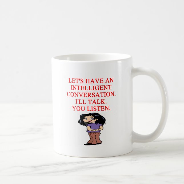 Caneca De Café insulto de fala (Direita)