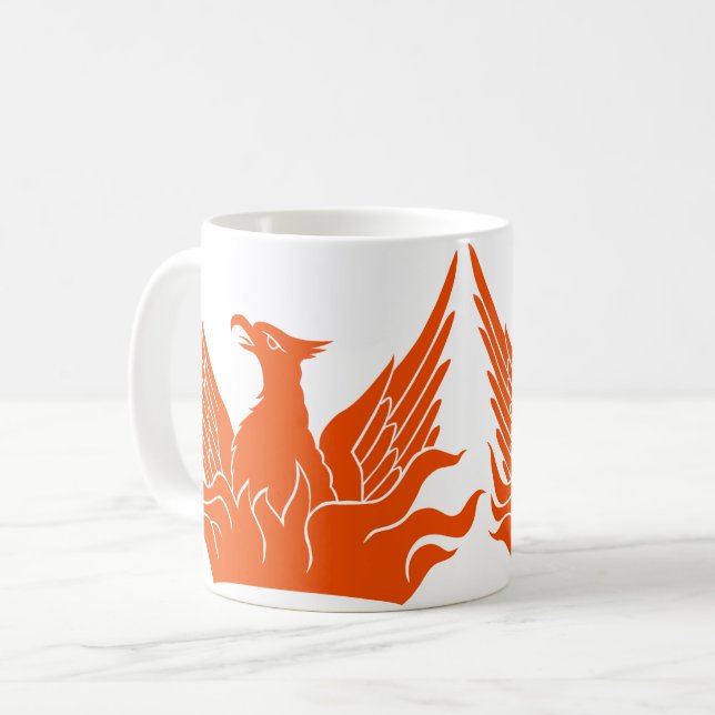 Caneca De Café Int l Orange San Francisco Phoenix (Frente Esquerda)