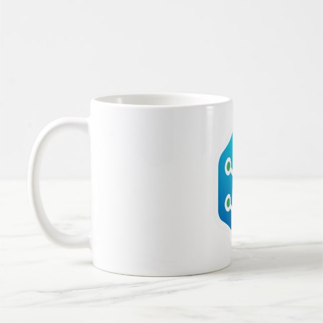 Caneca De Café Integração de Git para Jira Mug (Esquerda)