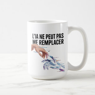 Caneca De Café Inteligência artificial e humanos