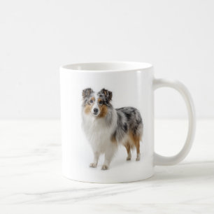 Caneca De Café Inteligência e Lealdade do Cão de Pastoreio de She