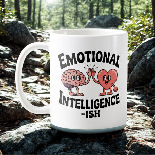 Caneca De Café Inteligência Emocional-ish   Crescimento Auto-Cons