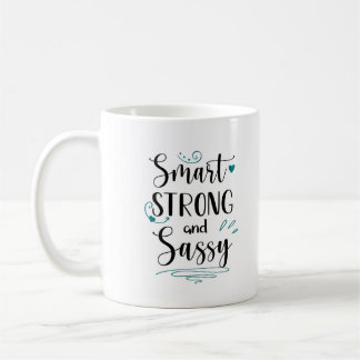 Caneca De Café Inteligente, Forte Sassy, Mulheres Elegantes Femin