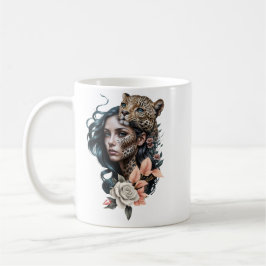 Caneca De Café Interação fascinante entre o animal e o humano