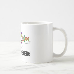 Caneca De Café Interior dos genes da maratona (réplica do ADN)