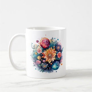 Caneca De Café Interna Peace Menagerie Mandala - Uma Fusão de Yog