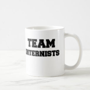Caneca De Café Internists da equipe