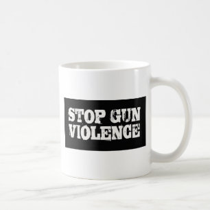 Caneca De Café Interromper a Violência de Armas