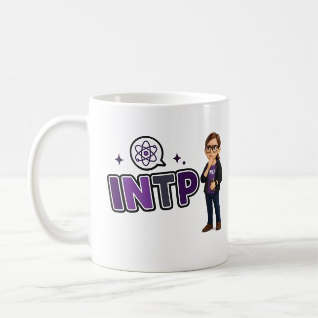 Caneca De Café INTP — A Mente Investigadora (Esquerda)