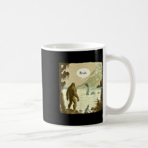 Caneca De Café Introdutor do Monstro do Ness Ness, Sasquatch Loch
