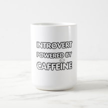 Introvertido alimentado por café