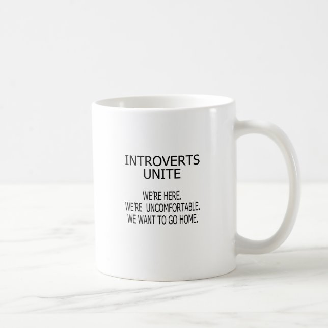 Caneca De Café introverts (Direita)