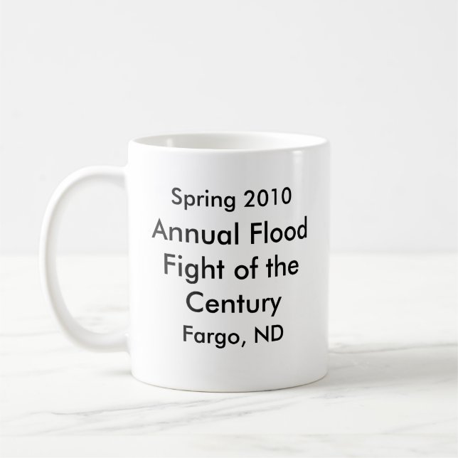 Caneca De Café Inundação anual de Fargo (Esquerda)