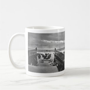 Caneca De Café Invasão de Normandy no dia D - 1944
