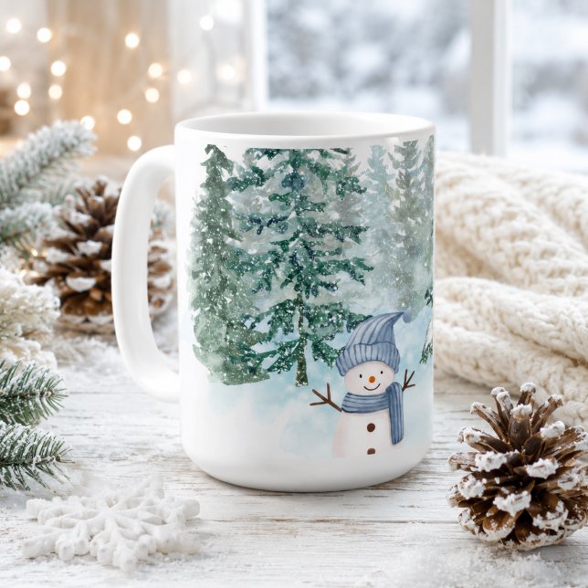 Caneca De Café Inverno Aconchegante (Criador carregado)
