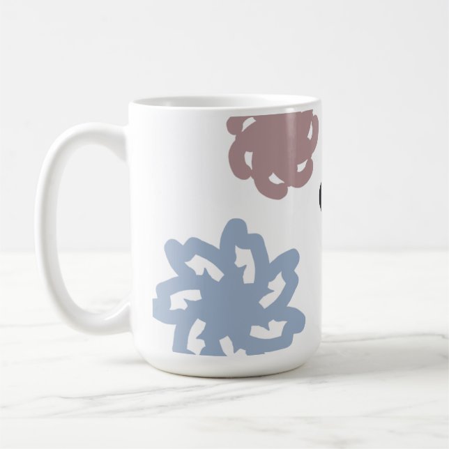 Caneca De Café Inverno de gato preto  (Esquerda)