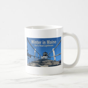 Caneca De Café Inverno em Maine