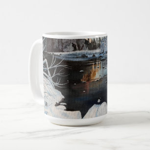 Caneca De Café Inverno em Yosemite, por Gary Poling