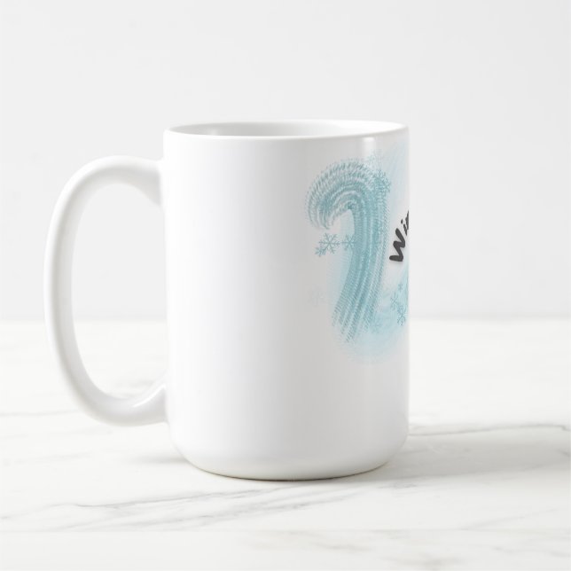 Caneca De Café Inverno, eu estou chegando (Esquerda)