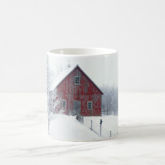 Caneca De Café Inverno Frost com celeiro