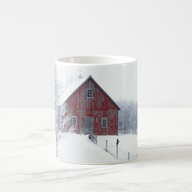 Caneca De Café Inverno Frost com celeiro (Centro)