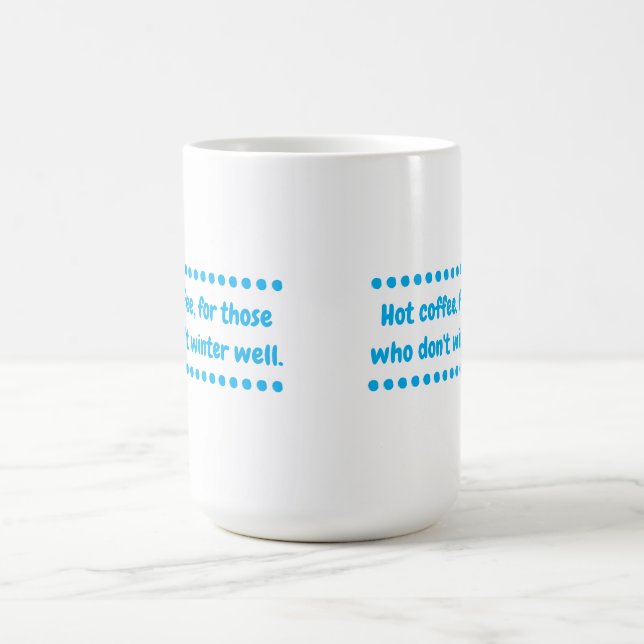 Caneca De Café Inverno quente (Centro)