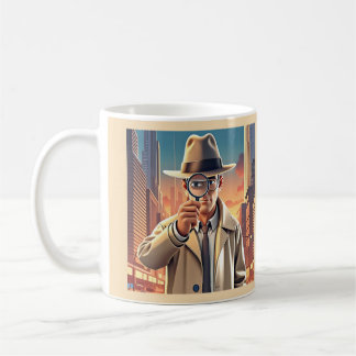 CANECA DE CAFÉ INVESTIGADOR PRIVADO