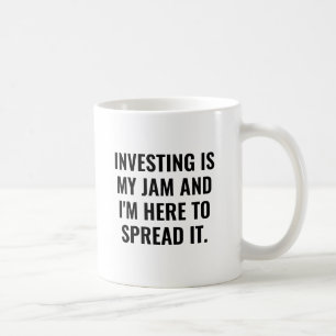 Caneca De Café Investir É Meu Investidor De Mercado De Ações Engr