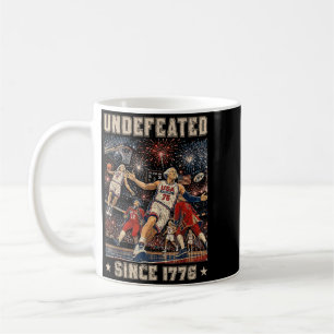 Caneca De Café Invicto Desde 1776 Aamérica 4 De Julho