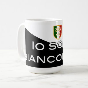 CANECA DE CAFÉ IO SONO BIANCONERO -