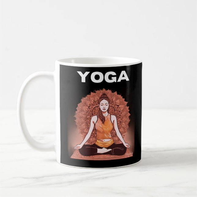 Caneca De Café ioga (Esquerda)